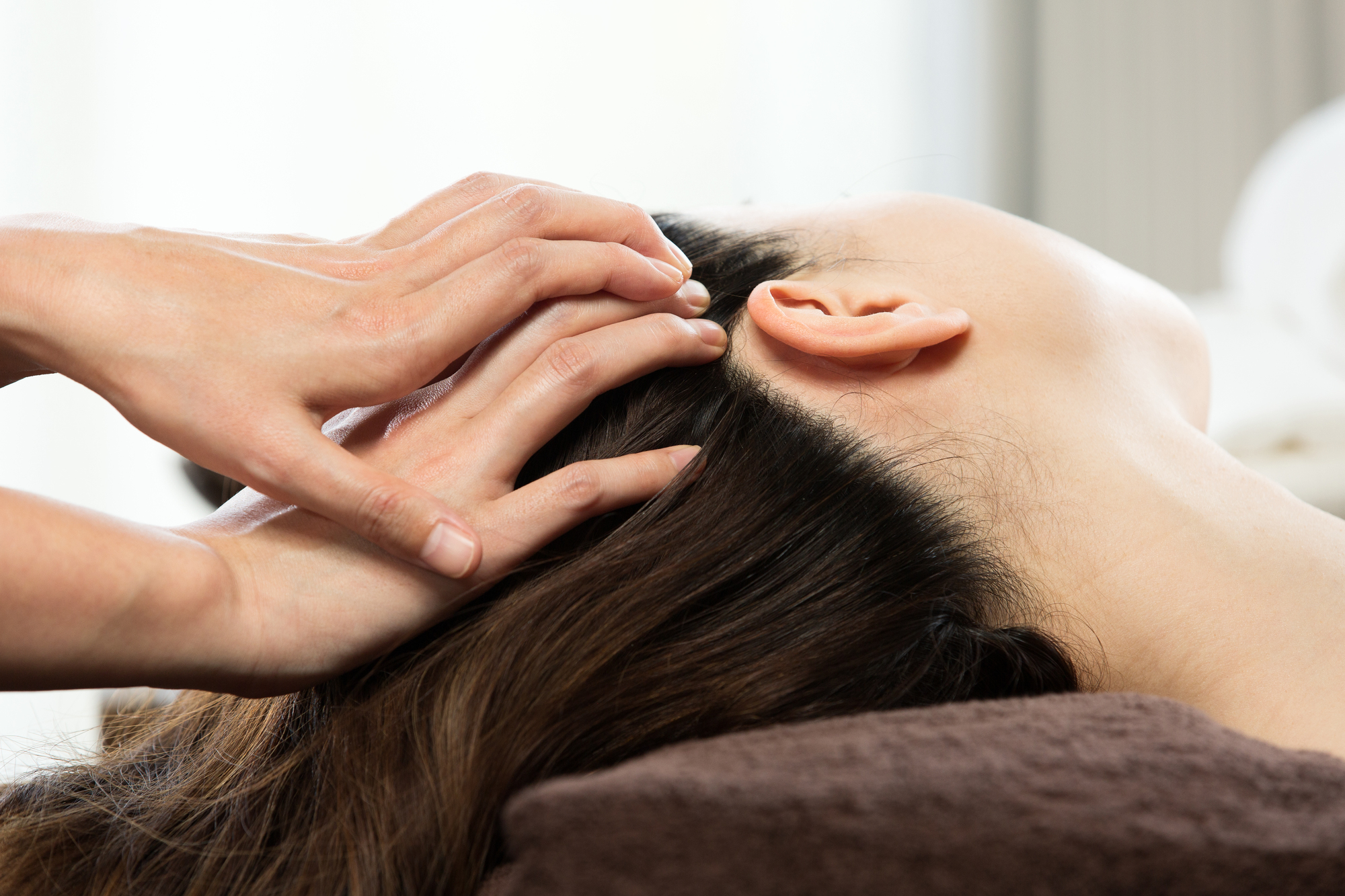 頭部点圧 イメージ